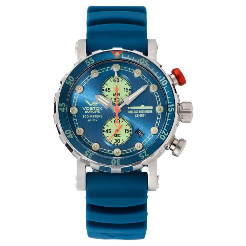 VOSTOK EUROPEܥȡ 衼åѡ Nuclear Submarine Chronograph Line˥塼ꥢ֥ޥ꡼ vk61-571a610 ӻסư