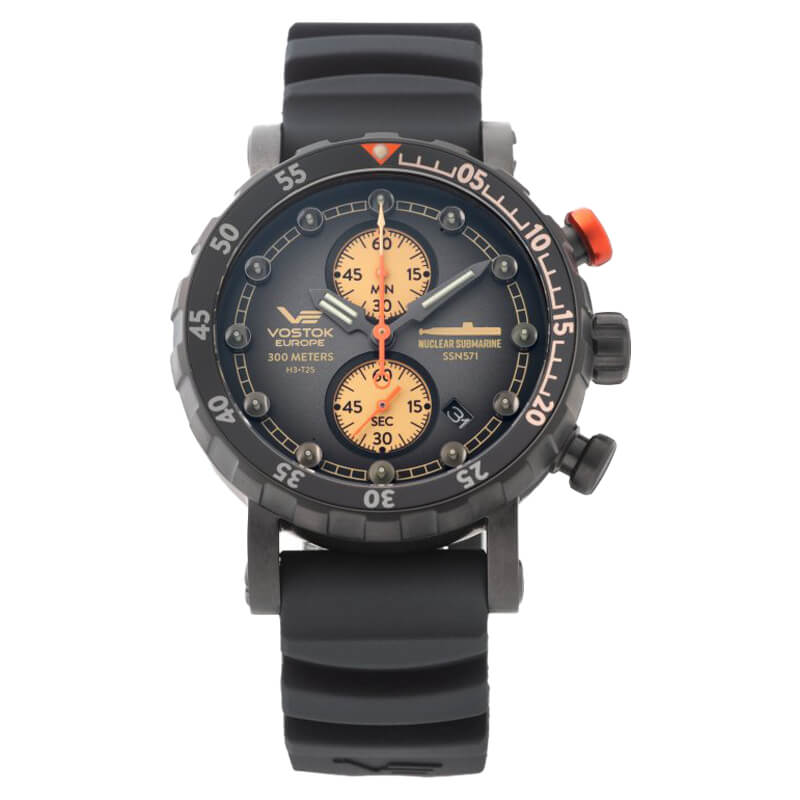 VOSTOK EUROPEܥȡ 衼åѡ Nuclear Submarine Chronograph Line˥塼ꥢ֥ޥ꡼ vk61-571c611