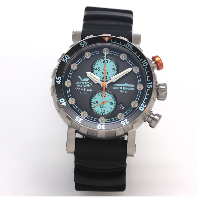 VOSTOK EUROPEܥȡ 衼åѡ Nuclear Submarine Chronograph Line˥塼ꥢ֥ޥ꡼ vk61-571h614