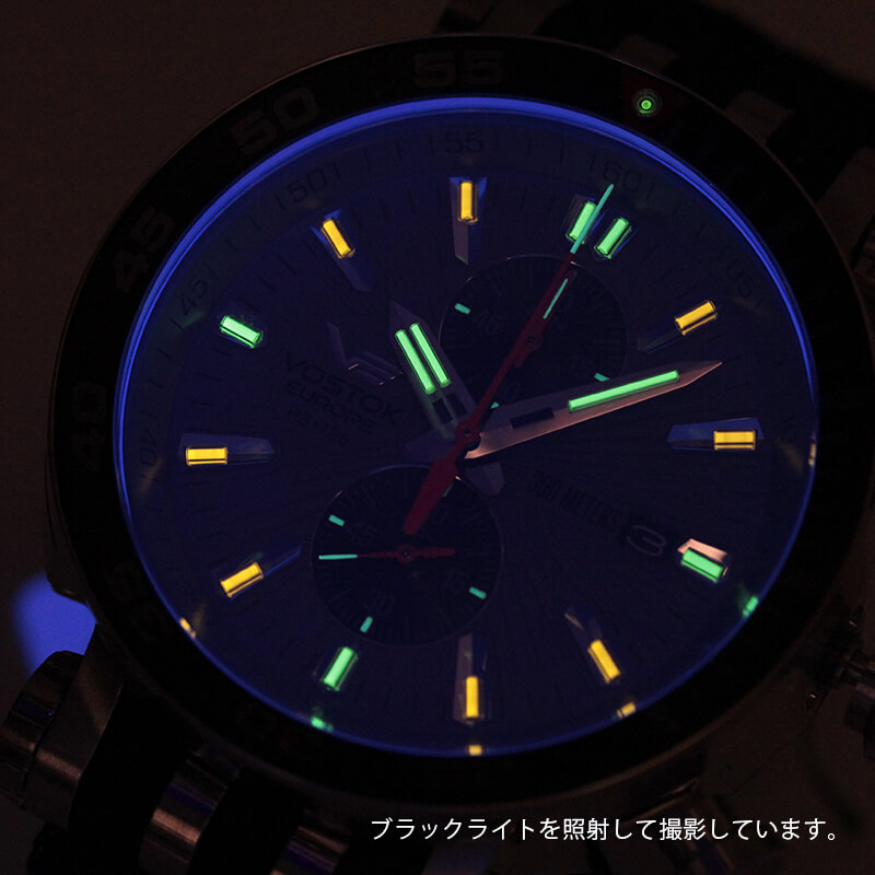 トリチウム マイクロ・ガスライト腕時計