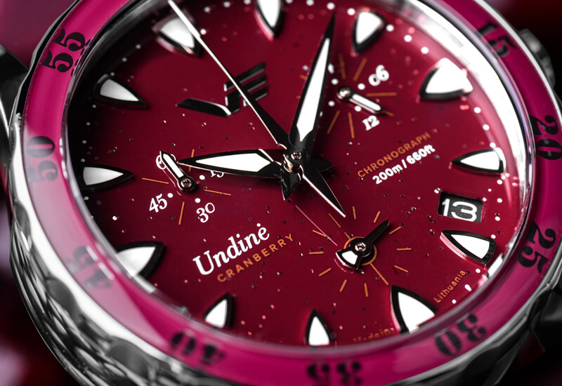 VOSTOK EUROPE(ܥȡ 衼å) Undine ǥ ˥å쥯 -Cranberry-  ӻ VK68-515A774