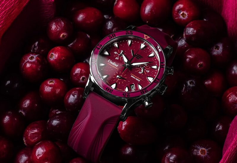 VOSTOK EUROPE(ܥȡ 衼å) Undine ǥ ˥å쥯 -Cranberry-  ӻ VK68-515A774