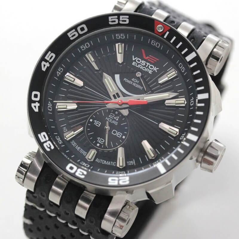 VOSTOK EUROPE ENERGIA powerreserve black yn84-575a538