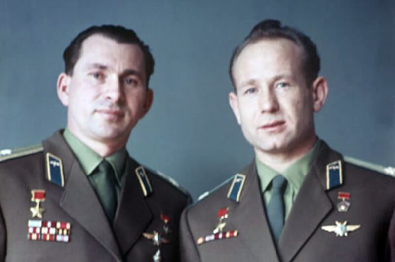 宇宙飛行士・アレクセイ・レオーノフとパーベル・ベリャーエフ
