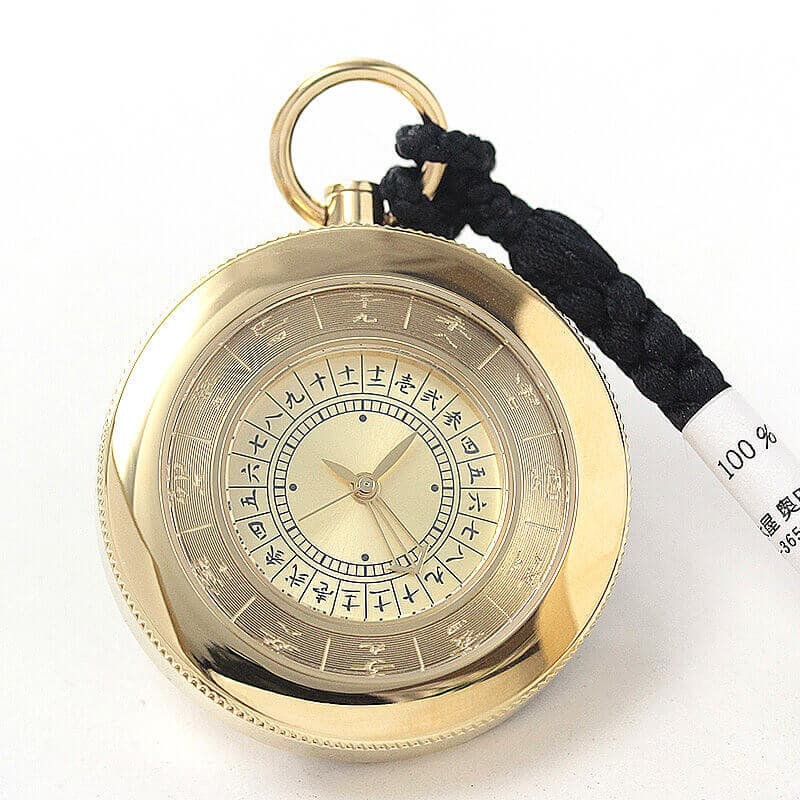 江戸之刻（エドノトキ） 令和版 懐中時計 10125 ゴールドカラー