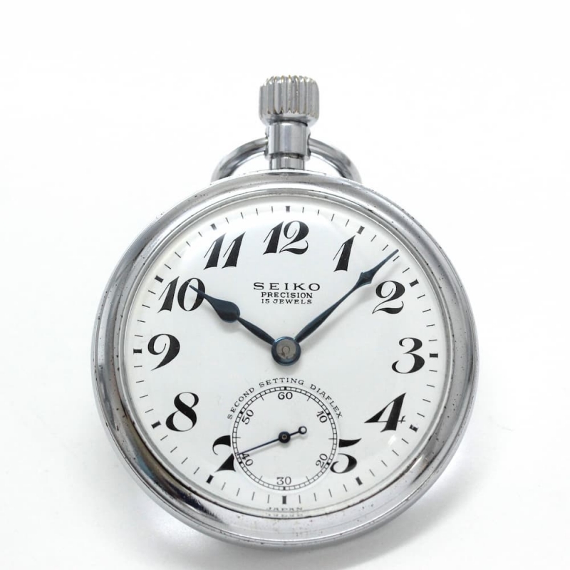 “現代のモデルと”大幅なデザインが変わらないセイコー鉄道時計