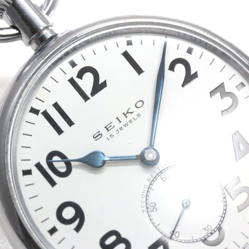 昭和の24型セイコー標準時計/15石/ダイアフレックス/19seiko