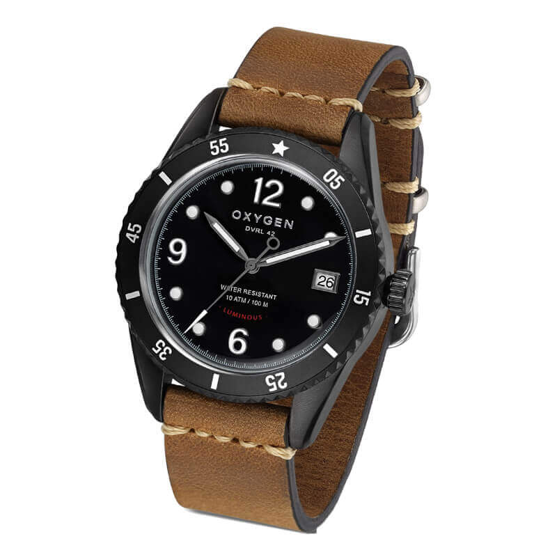 オキシゲン(OXYGEN) Diver 42 Timor 224327 クオーツ 腕時計