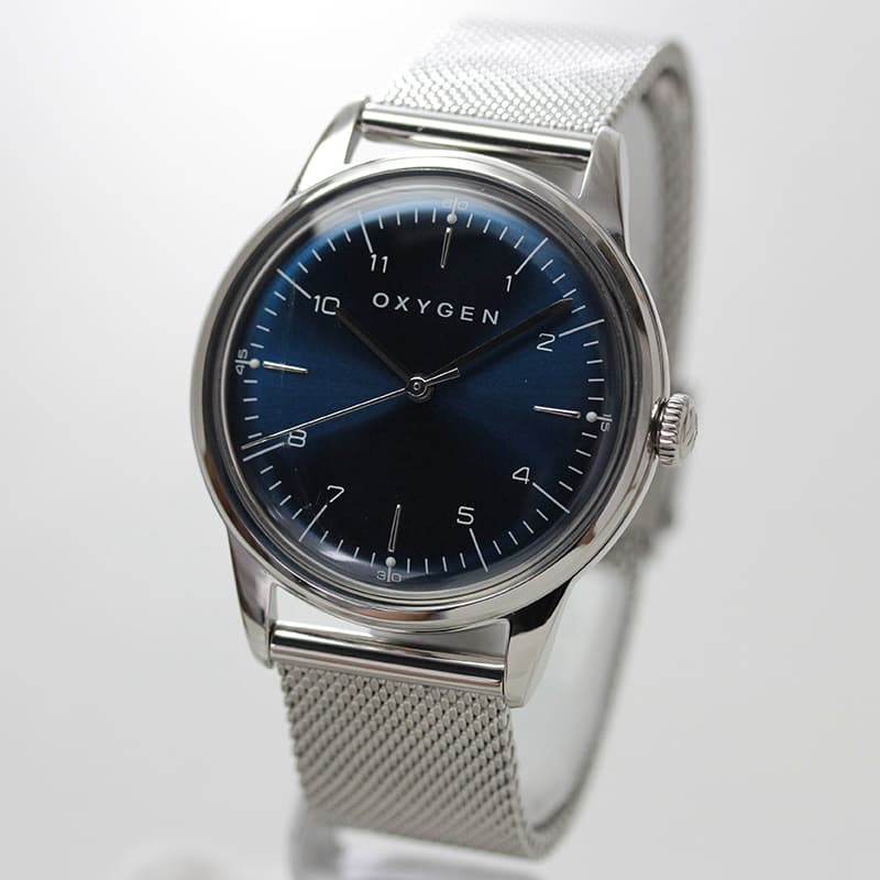 オキシゲン(OXYGEN) シティ 36 L-C-KAR-36M クオーツ ボーイズ ブルー 腕時計