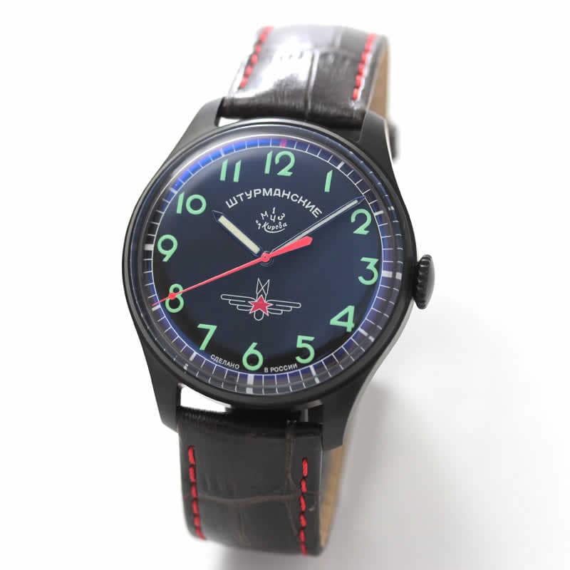 STURMANSKIE(シュトゥルマンスキー)STRELA（ストレラ）初期復刻 限定モデル/ガガーリン（Gagarin） チタニウムモデル 2609-3714130 腕時計