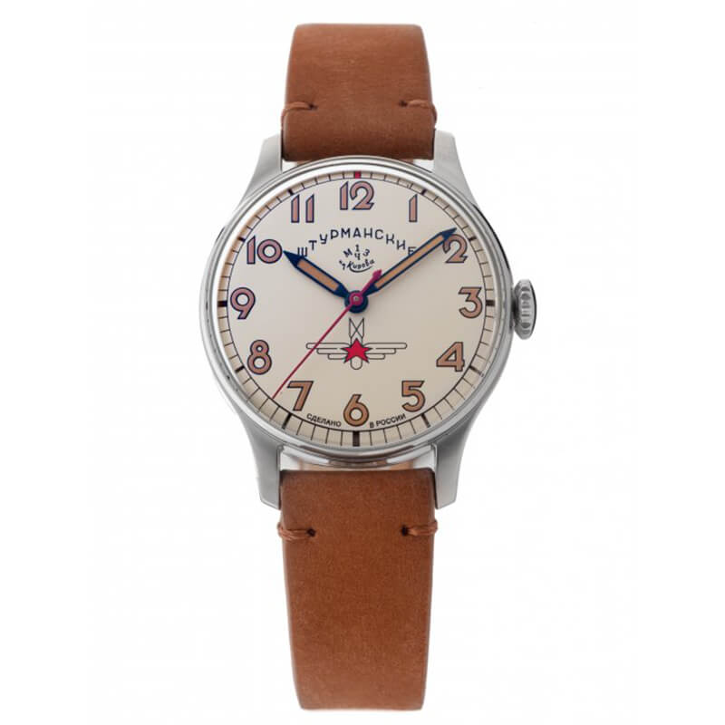 STURMANSKIE シュトゥルマンスキーアニバーサリーモデル33 ガガーリン アイボリーカラ—2609-375/1/470LLB 世界2000本限定 腕時計