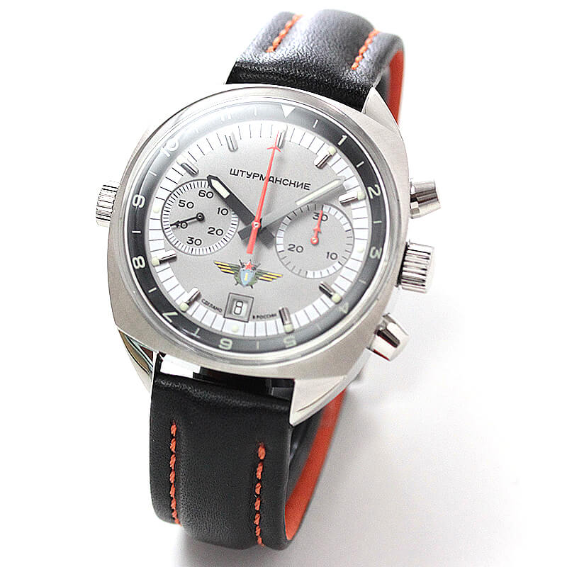 STURMANSKIE シュトゥルマンスキー 手巻クロノグラフ3133-1981260 世界500本限定 腕時計