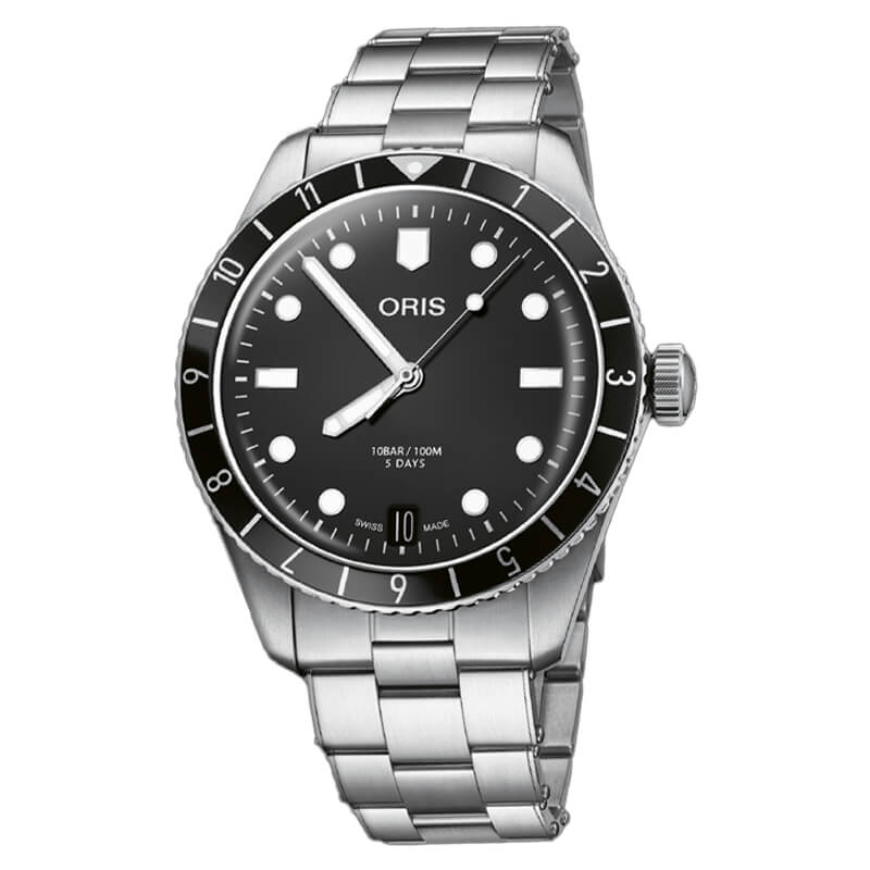 オリス ORIS 01 400 7774 4015 ダイバーズ クロノス リミテッド エディション 自動巻き メンズ 箱・保証書付き_781693