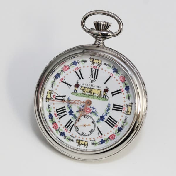 アエロ（AERO）手巻き式 50618NI01 懐中時計