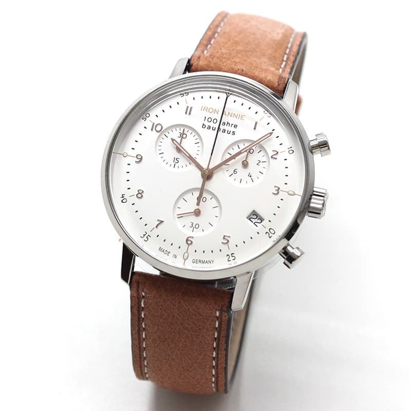 アイアンアニー（IRON ANNIE）バウハウス（Bauhaus）5096-4QZ 腕時計 100周年モデル
