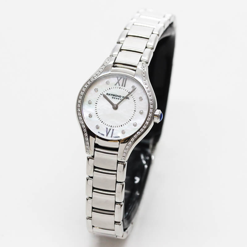 レイモンドウェイル ノエミア（NOEMIA) 5124-STS-00985 女性用 合計62個のダイヤモンド 腕時計