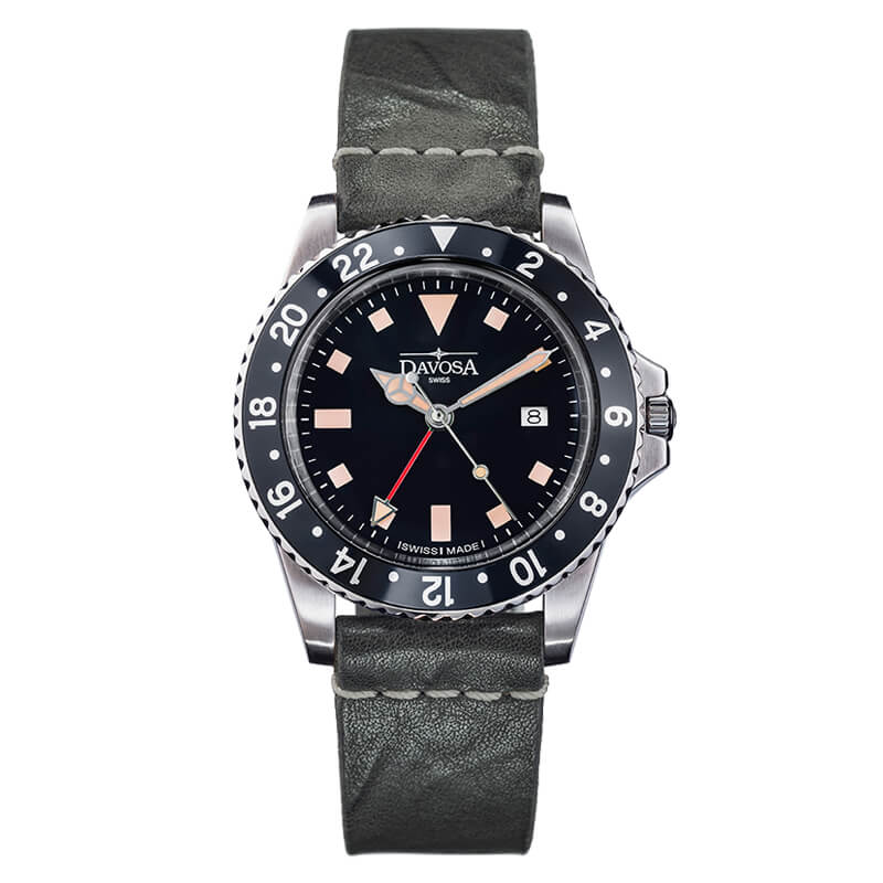 新品未使用　ダボサ　ビンテージダイバー　ＧＭＴ　クオーツ　162.500.45