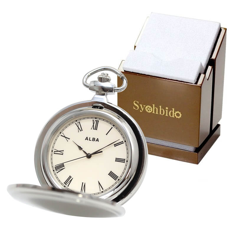セイコー アルバ AQGK467/ALBA/懐中時計と正美堂オリジナル 懐中時計 ...
