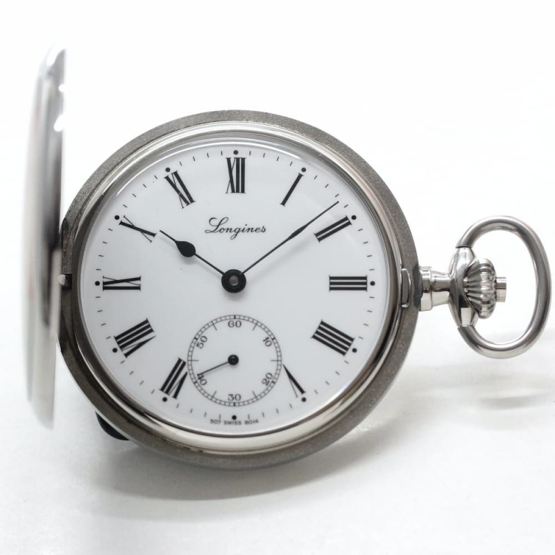 絶版モデルのロンジン ハンターケース懐中時計 | 時計通販 正美堂時計店