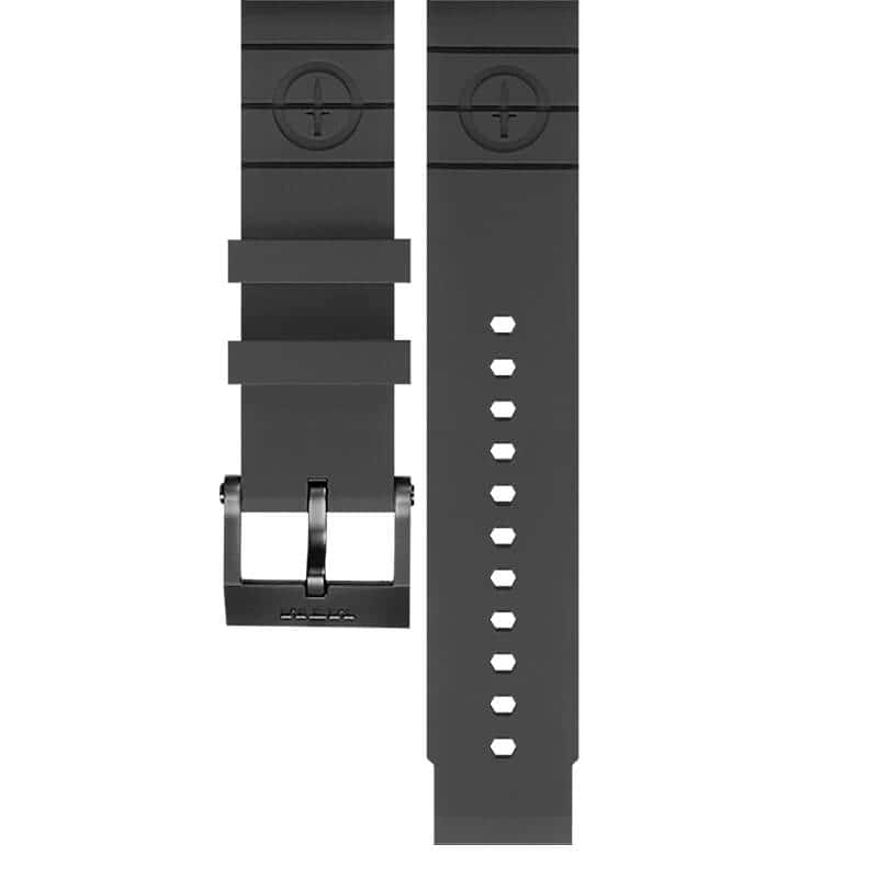 MTM時計/専用　ラバーベルト ブラック  ロゴあり 単品