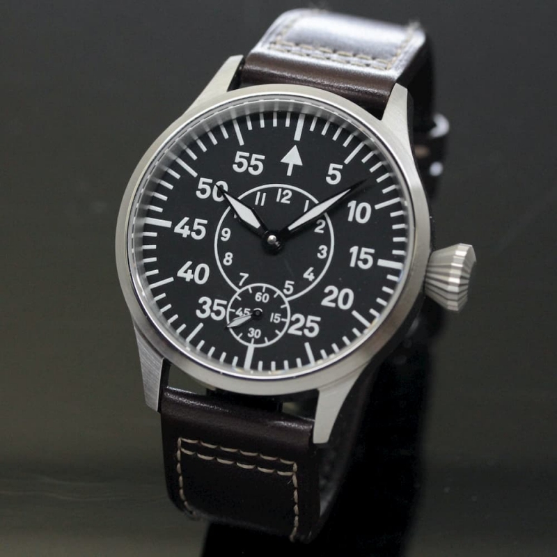 正美堂オリジナル腕時計/ミリタリー文字盤/スイス製手巻き式 