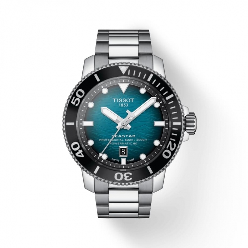 TISSOT(ティソ）Seastar 2000 (シースター2000) オートマティック 腕時計 T120.607.11.041.00