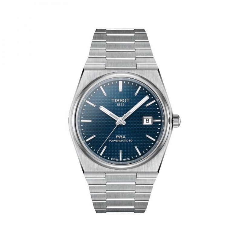 TISSOT(ティソ) PRX メンズ オートマティック 腕時計 ブルー T137.407.11.041.00