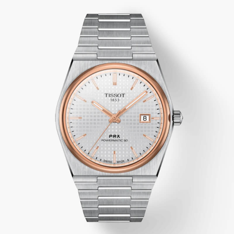 TISSOT(ティソ) PRX メンズ オートマティック 腕時計 ローズゴールド T137.407.21.031.00