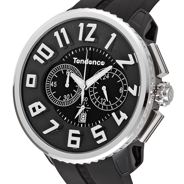 Tendence(テンデンス）GULLIVER(ガリバー）TG046013 ブラック/腕時計 