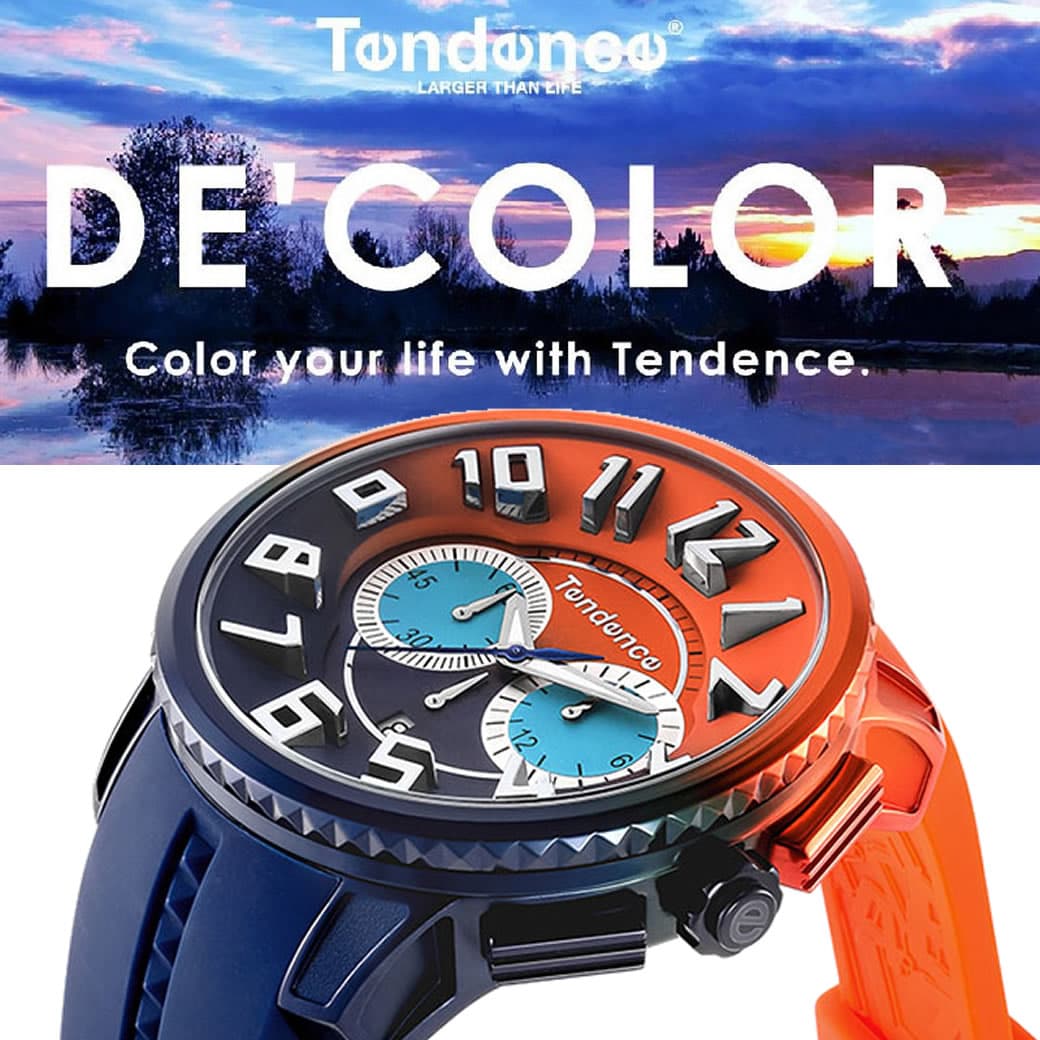 テンデンスDe'Color（ディカラー）腕時計