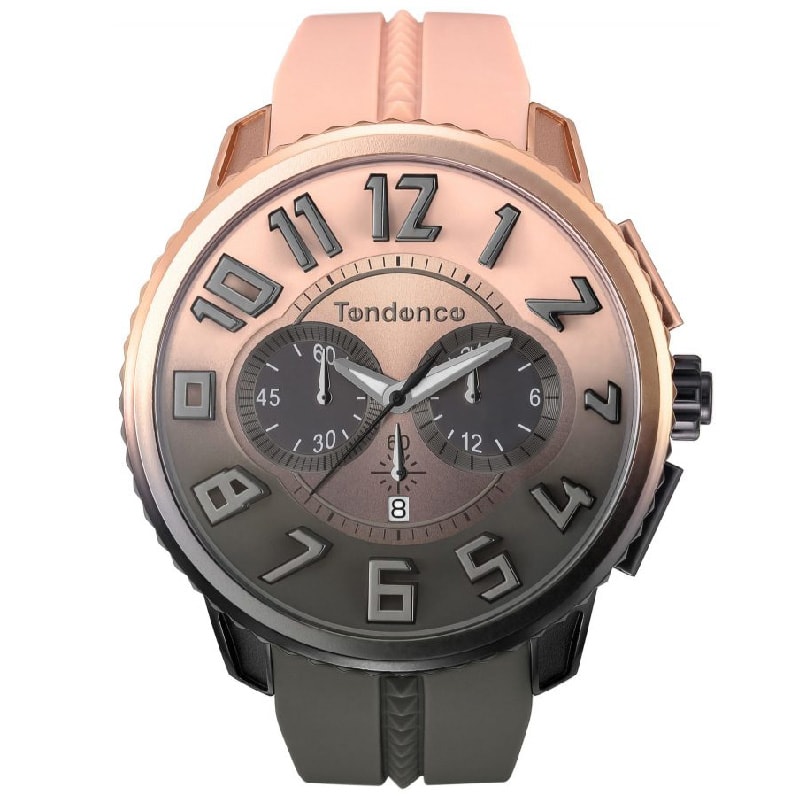 スイス発ブランド テンデンス Tendence ディカラー クロノグラフ 腕時計
