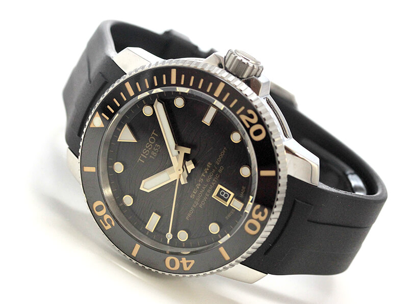 tissot ティソ 自動巻き シースター2000 Seastar ダイバーズウォッチ 腕時計 T120.607.17.441.01