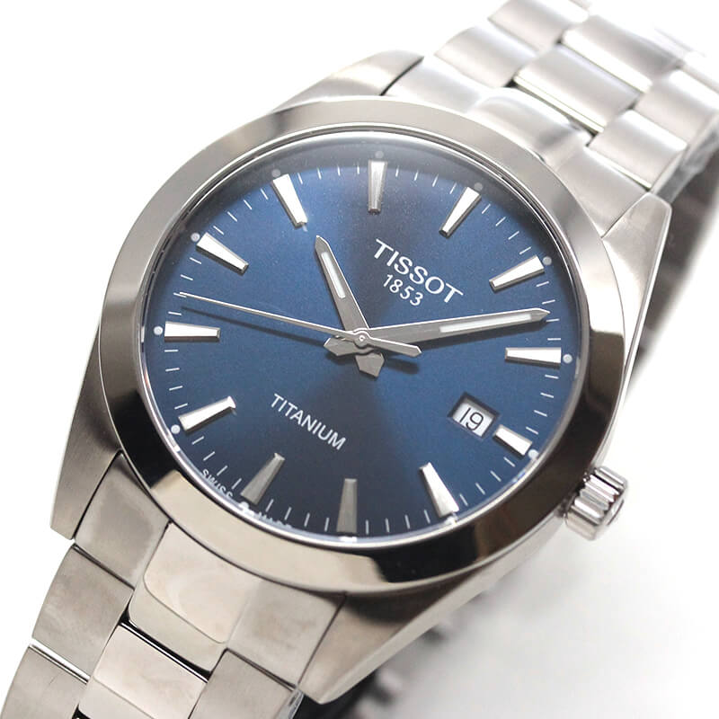 TISSOT(ティソ) Gentleman ジェントルマン クォーツ チタン 腕時計