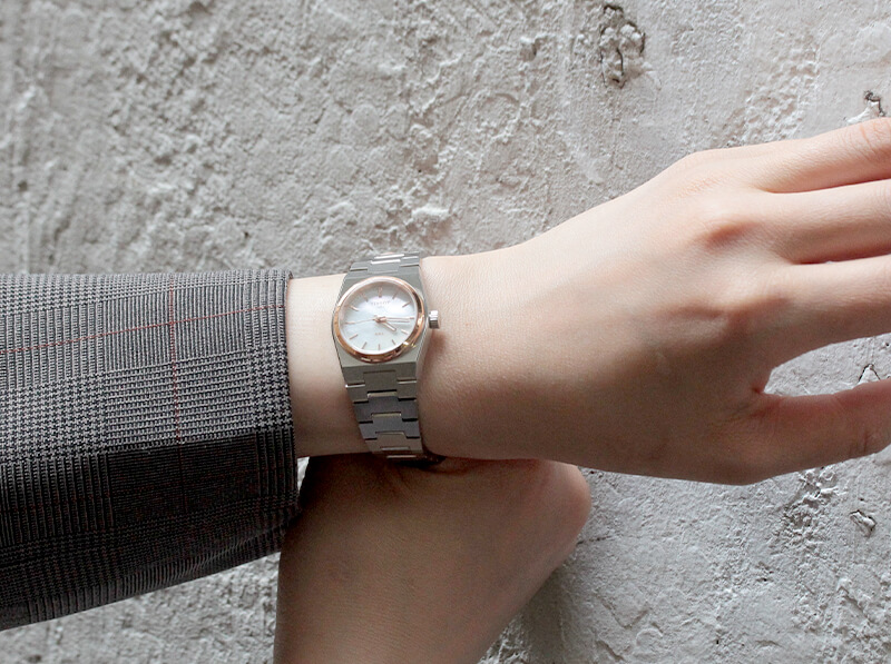 TISSOT(ƥ) PRX ԡ륨å ӻ 25mm ޥ֡ѡPVD T137.010.21.111.00