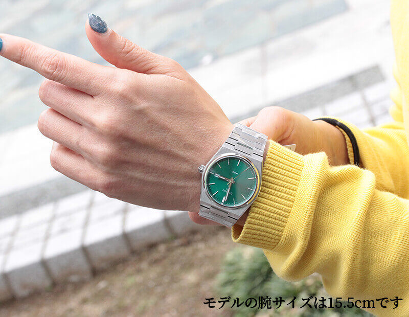 40mmTISSOT PRX グリーン　自動巻き　緑