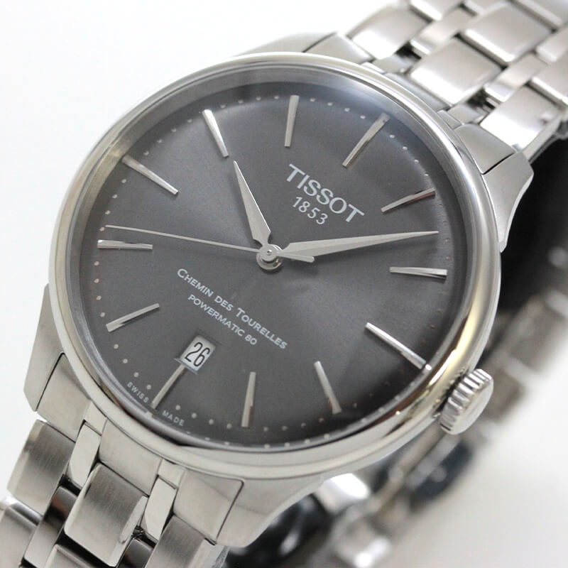 ƥTISSOT)ޥ󡦥ǡȥCHEMIN DES TOURELLES˥ѥޥƥå80 ư 39mm ӻ T139.807.11.061.00