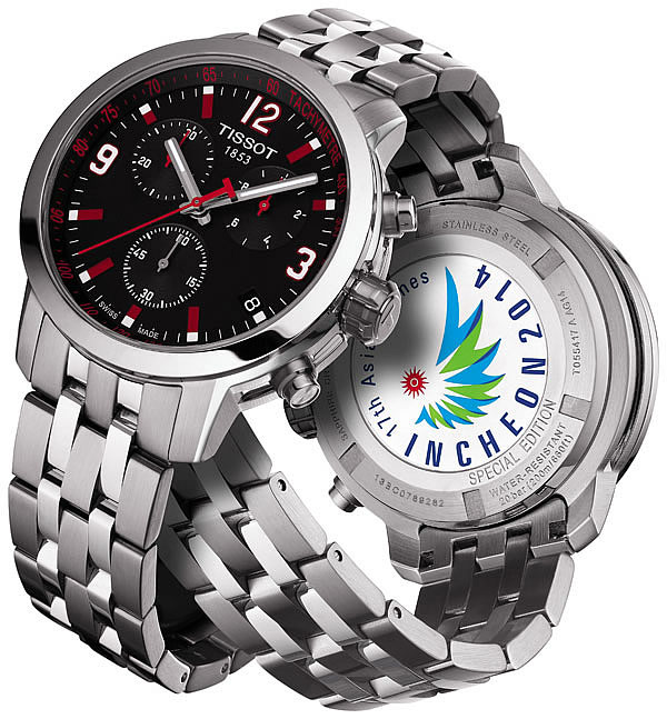 ティソ（TISSOT)　2014第17回仁川アジア競技大会限定コレクションPRC-200 T055.417.11.057.01