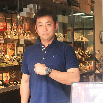 2013年5月　MTMスペシャルオプス/ファルコン/ブラックオンブラック/MTM-TI099BB　腕時計をお買い上げいただきました高芝 直人様