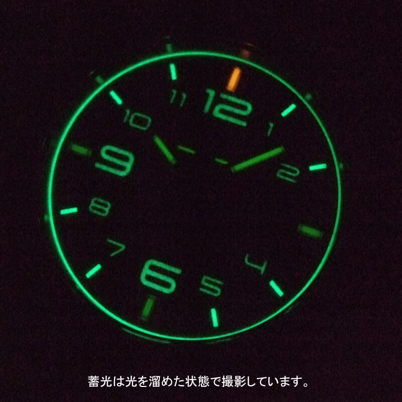 traser(トレーサー)　　P59 Essential　エッセンス　　蓄光 トリガライト搭載の腕時計　夜行のイメージ