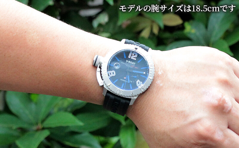 U-BOATʥ桼ܡȡ˥饷CLASSICOSOMMERSO BLUE RUBBER9014r ӻ 奤᡼