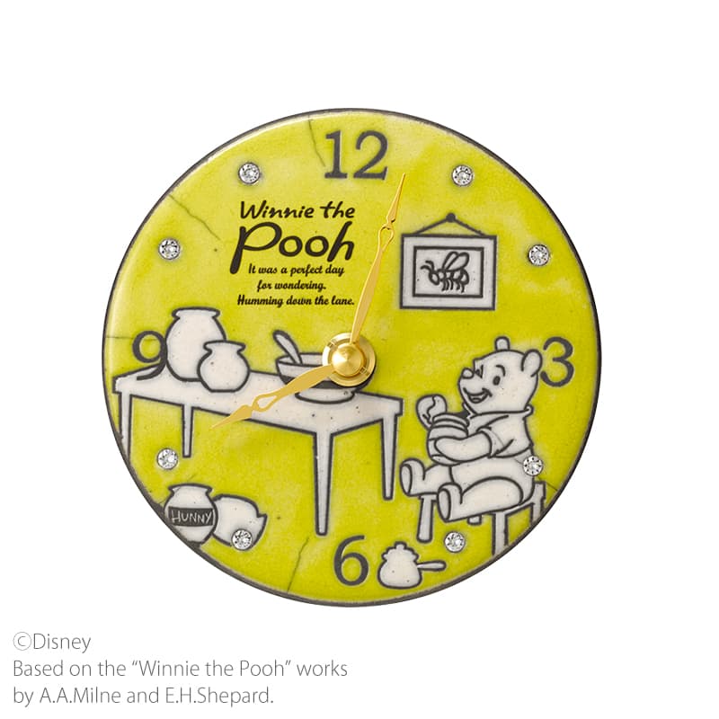 Antonio Zaccarellaʥȥ˥å˥ǥˡ ޤΥס Winnie the Pooh/Pottery ClockZC942MC33