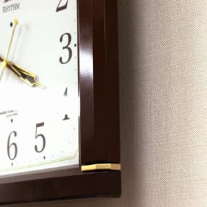Amazon.co.jp: リズム(RHYTHM) 掛け時計 電波時計 アナログ 毎正