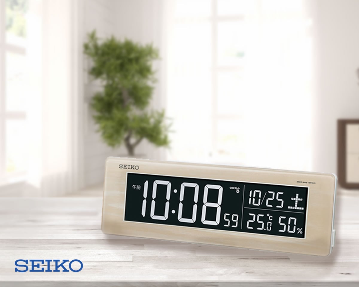SEIKO（セイコー）デジタル電波クロック DL210A
