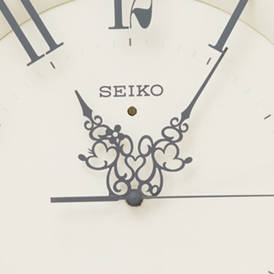 SEIKO セイコー 大人ディズニー 電波掛け時計 kiss ＆ heart