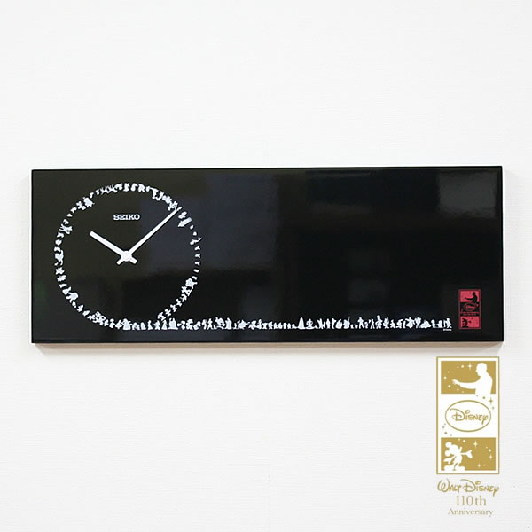 SEIKO/セイコー ディズニータイムクオーツ掛置兼用時計 ウォルト・ディズニー生誕110周年記念限定モデル FW803K 黒塗装入荷致しました。  懐中時計 スイス時計専門店 正美堂新着ブログ