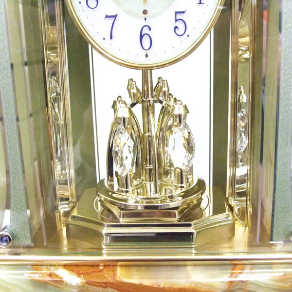 SEIKO EMBLEM セイコーエムブレム 天然石の風合いが魅力な置き時計[HW575M]