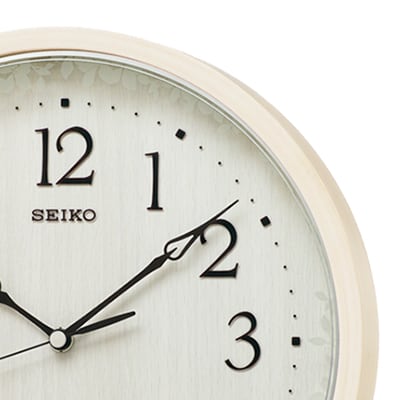 SEIKO セイコー 報時付き 木枠 電波掛け時計 RX215A ナチュラル