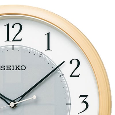 SEIKO セイコー ソーラー 電波掛け時計 ソーラープラス SF243B 薄茶